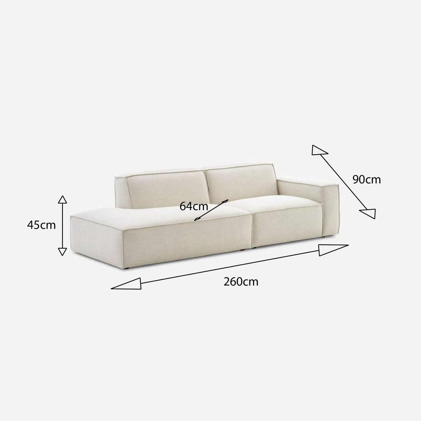 Revo - Canapé modulable medium