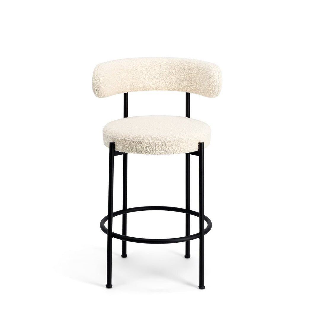 Chaise bar en bouclette