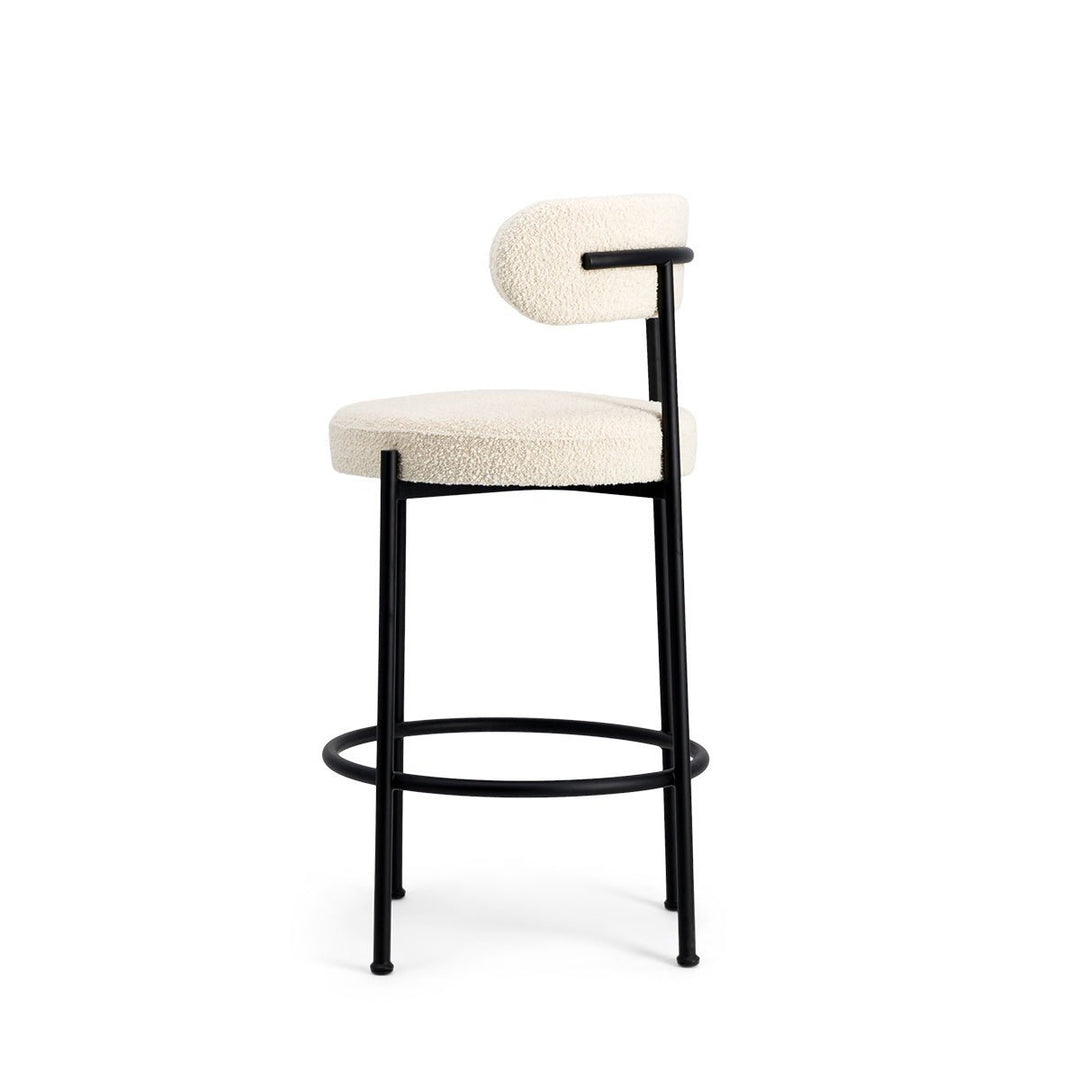 Chaise bar en bouclette