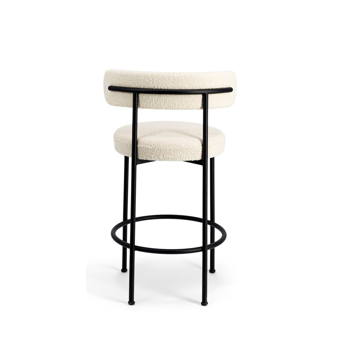Chaise bar en bouclette