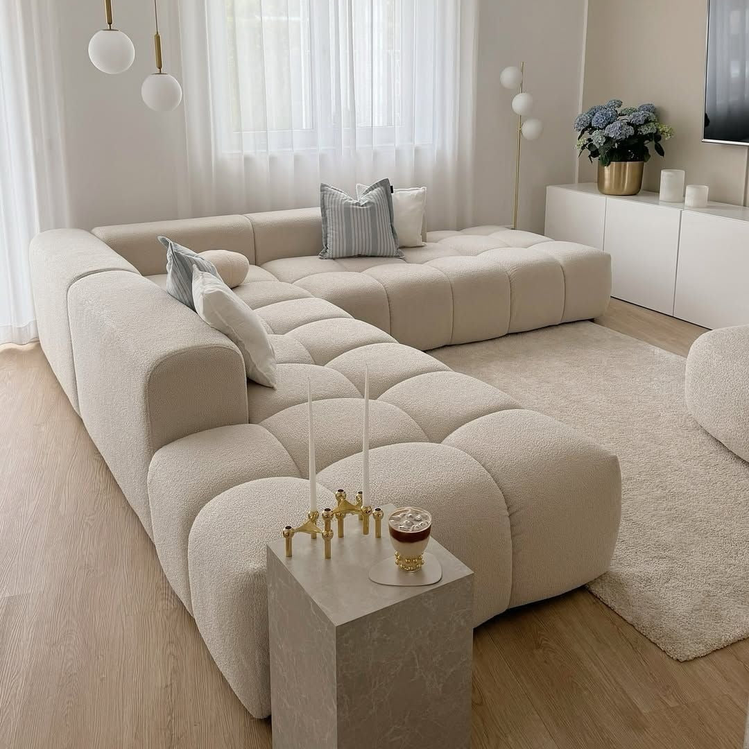 Salon Bubly en bouclette