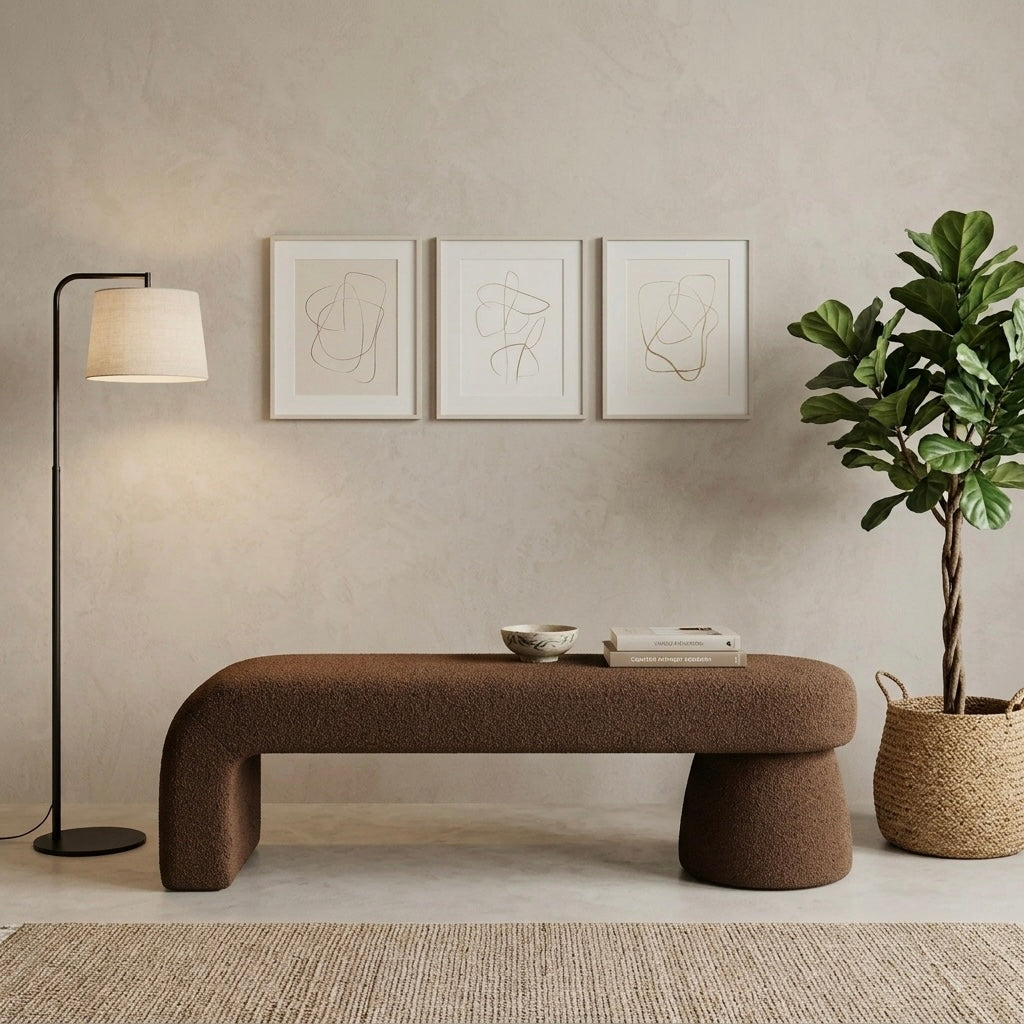 Banc Design en Bouclette