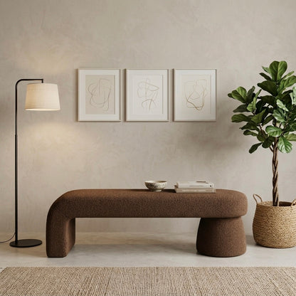 Banc Design en Bouclette