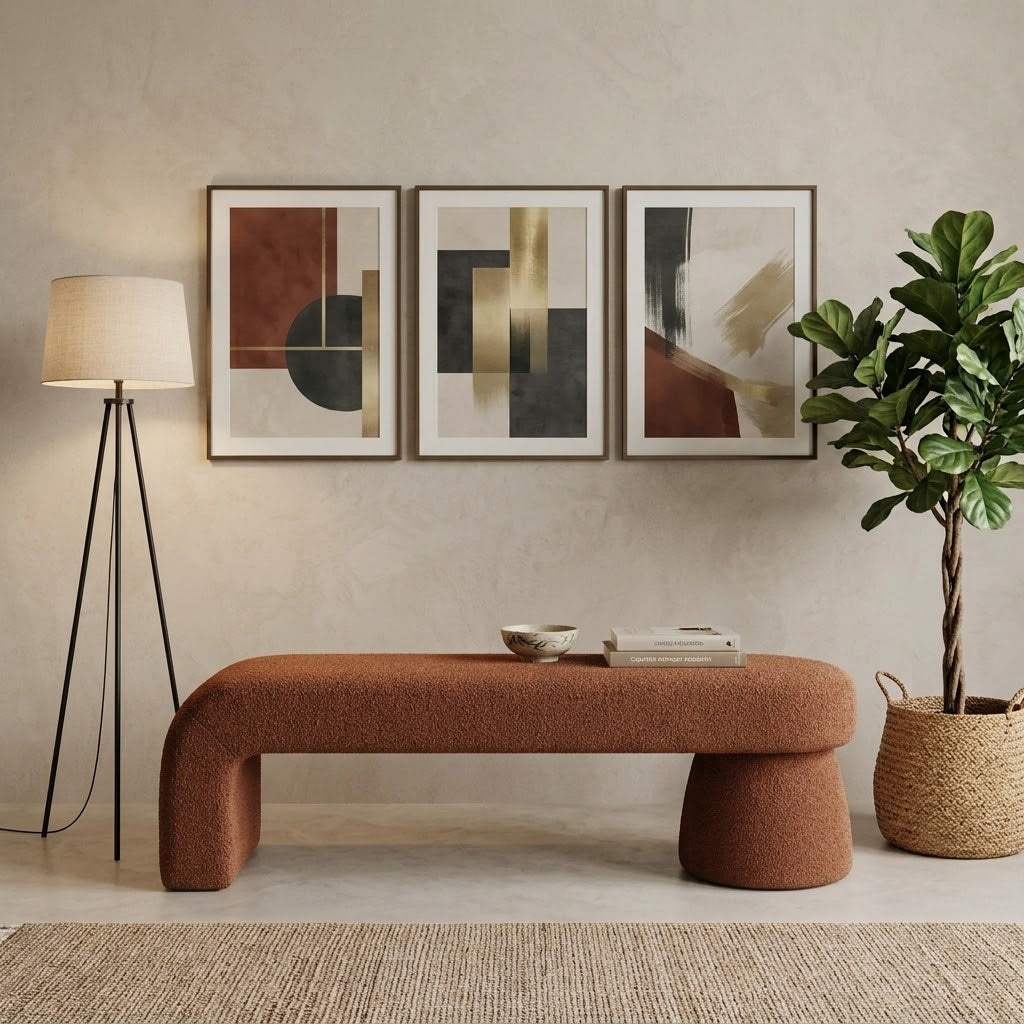 Banc Design en Bouclette