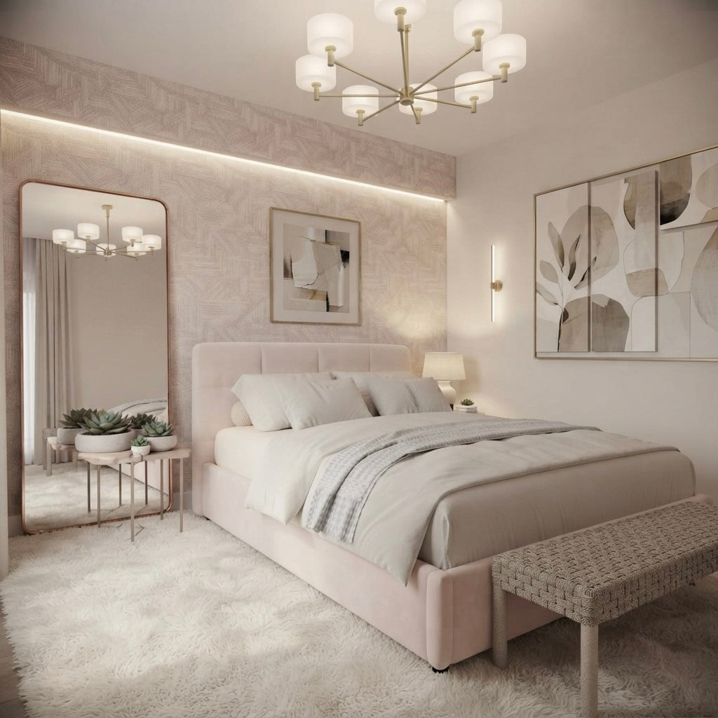 Lit Nova en tissu premium