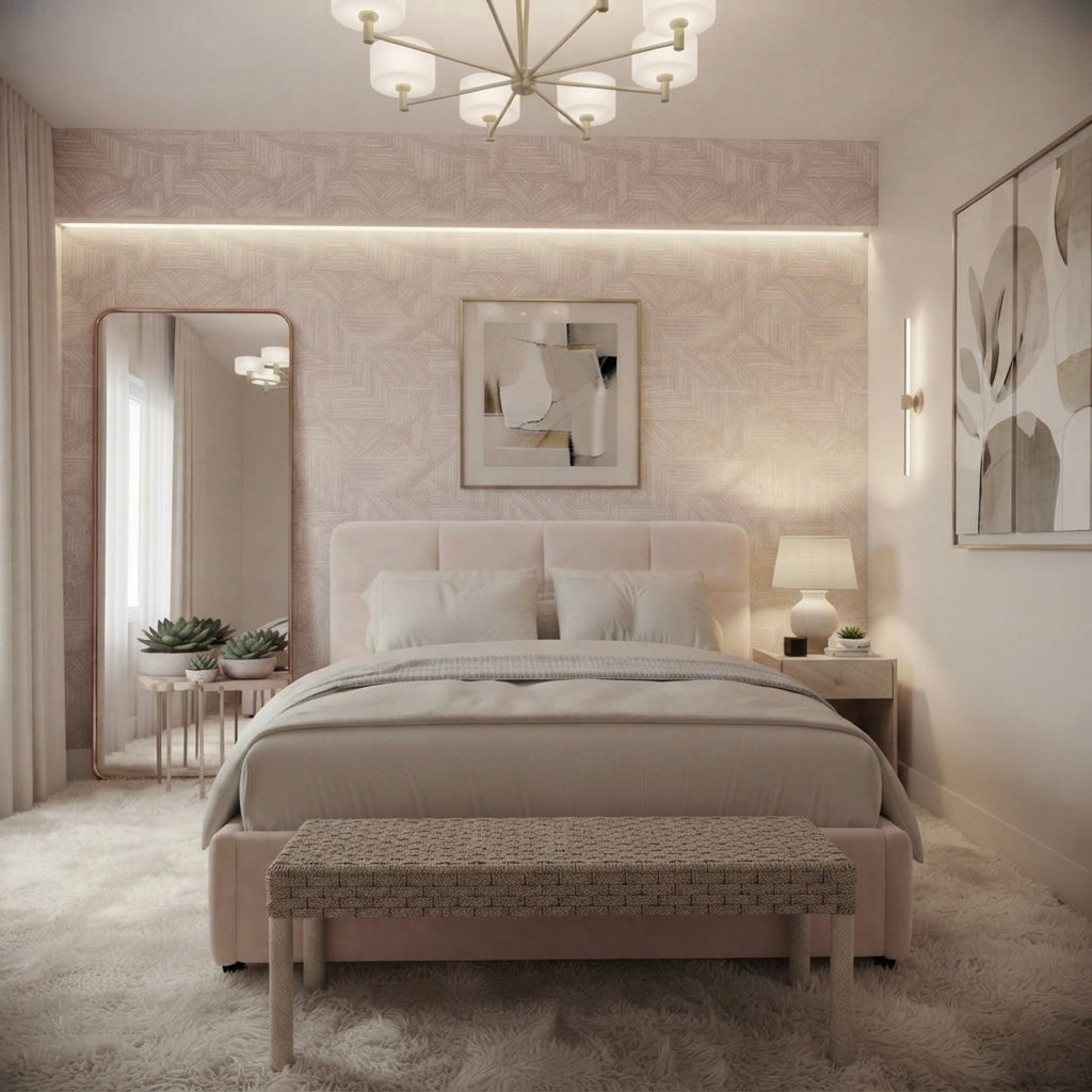 Lit Nova en tissu premium