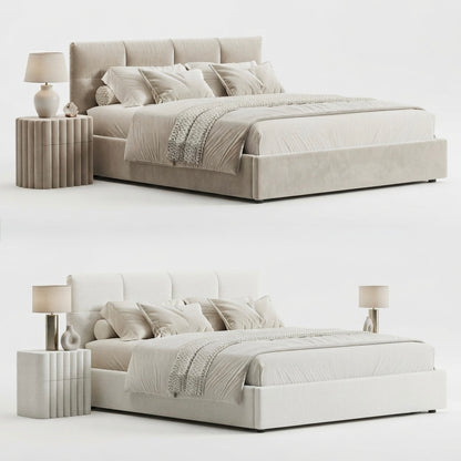 Lit Nova en tissu premium