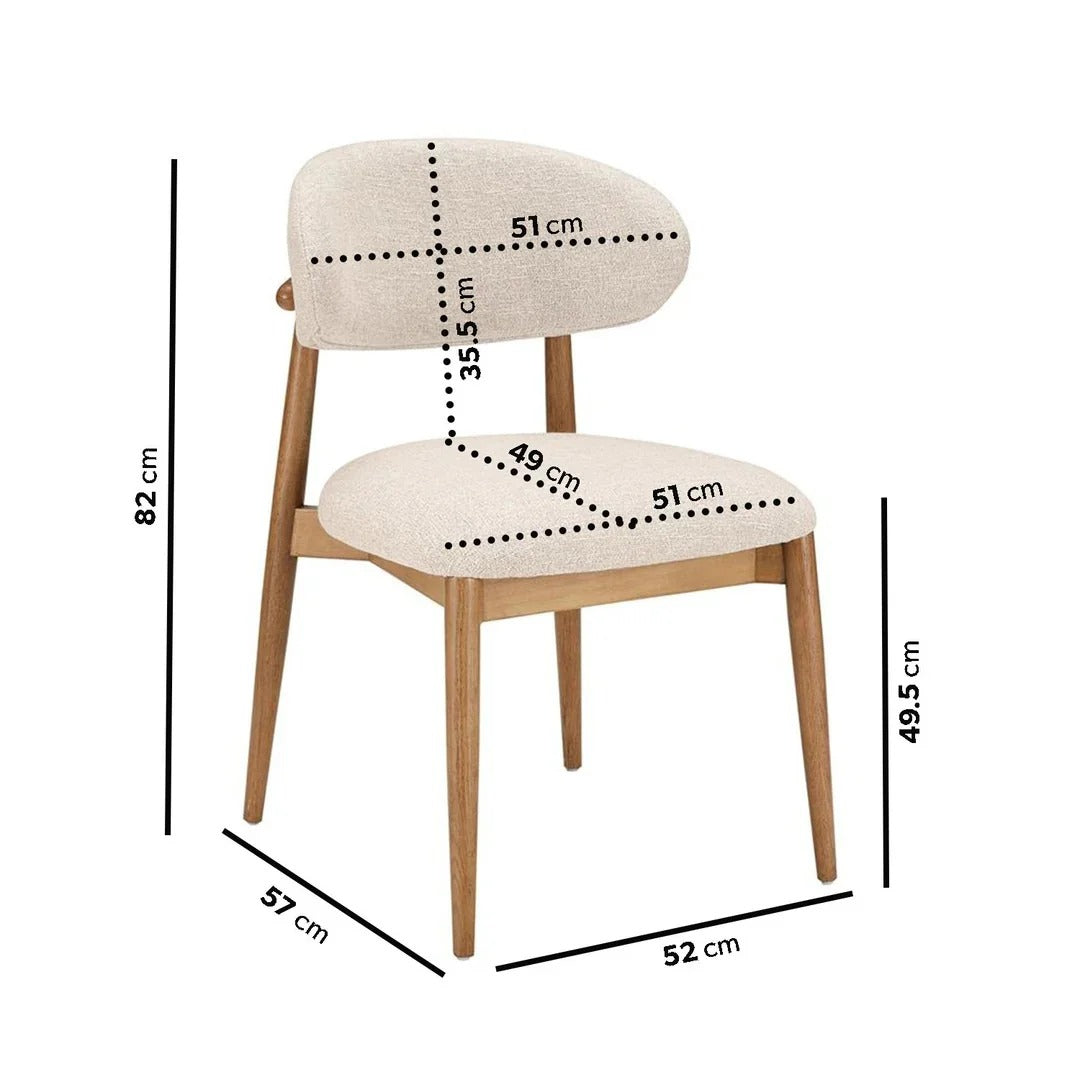 Pack MARBELLA – Table à Manger Ovale + 6 Chaises